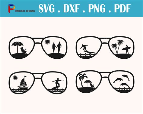 Eyeglasses Svg Sunglasses Svg Beach Eyeglasses Svg Beach Svg Summer Svg Surfing Svg