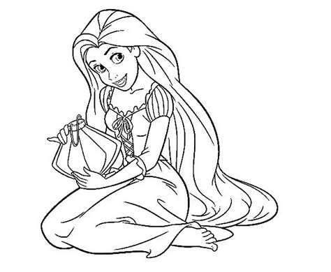 Download Rapunzel Coloring Pages at GetDrawings | Free download