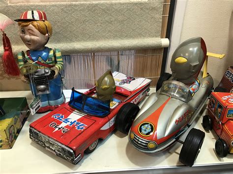 Ultraman Tin Toy At Kyoto Toy Museum Antique Toys Vintage Toys