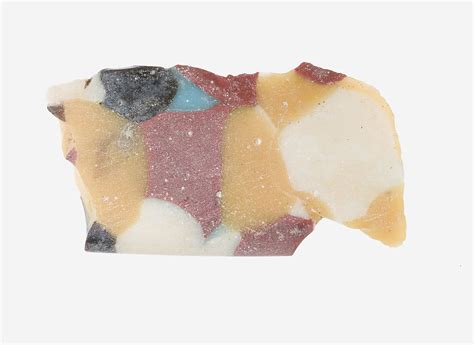 Rim Fragment Of A Dish Of Polychrome Mosaic Glass New Kingdom The Metropolitan Museum Of Art