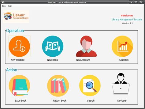 Library Management System Ui Diyoont