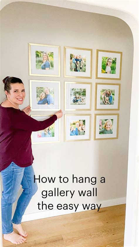 How To Hang A Gallery Wall The Easy Way Diy Wall Decor Photo Wall