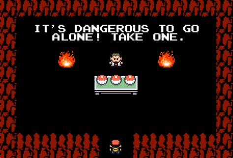 Image 263780 Its Dangerous To Go Alone Take This Know Your Meme