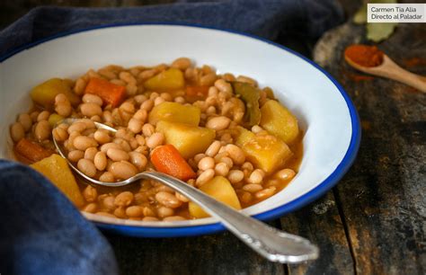 Alubias Arrocinas Estofadas Con Verduras Receta De Cocina Fácil