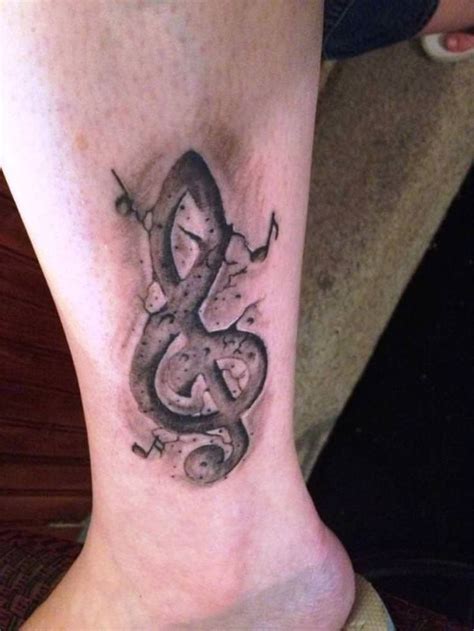 36 Best Treble Clef Anchor Tattoo Images On Pinterest Anchor Tattoos