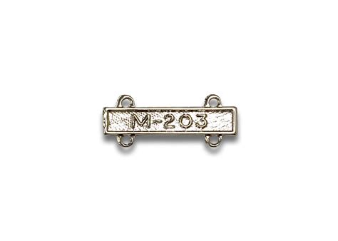 Us Army M 203 Sta Brite Qualification Bar Sta Brite Insignia Inc