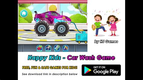 Happy Kids Car Wash Game By Hj Games Youtube