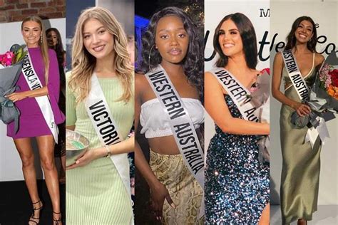 The Stunning 31 Finalists For Miss Universe Australia 2021 Are Tasha Marciano Rutendo Chifamba