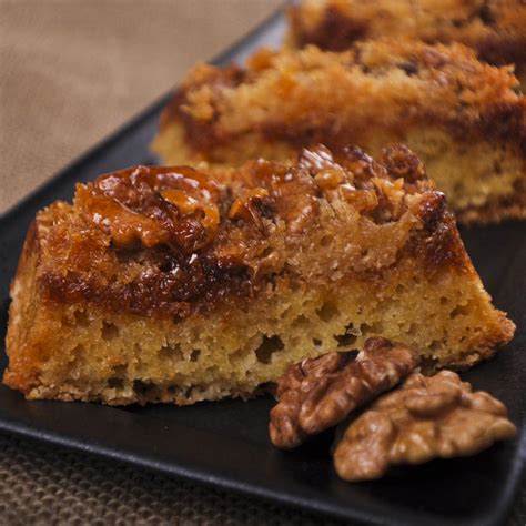 Recette gâteau coco aux noix caramélisées