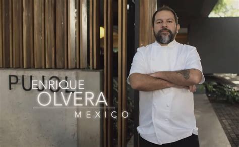 El Chef Mexicano Enrique Olvera Estrenará Serie En Netflix Chef