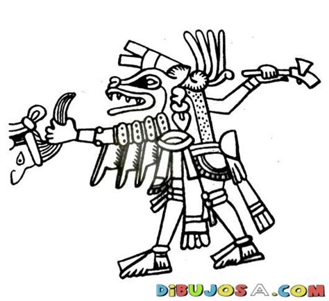 Decapitacion Maya Para Colorear Colorear Mayas Decapitacion Maya