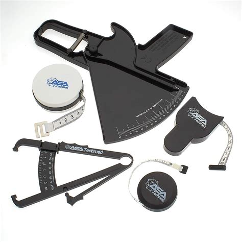 Complete Body Fat Measurement Kit Bmi Calipers And Retractable Body
