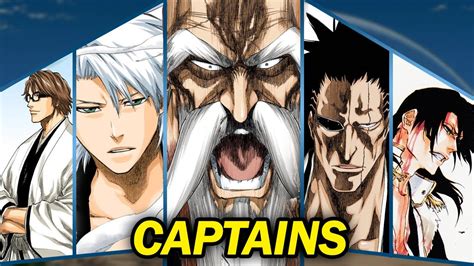 Bleach Gotei 13 Captains Complete Analysis Youtube