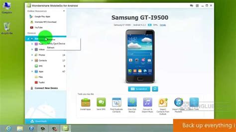 This is a good choice for android backup and restore on computer. Android Backup Back up your Samsung GALAXY S4 to PC or ...