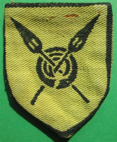 A 82nd West African Division Formation Patch In Overseas Formation Patches