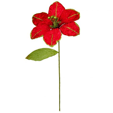 26 Red Velvet Amaryllis Flower Stem 82448rdgn