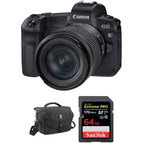 Canon Eos R Mirrorless Digital Camera With 24 105mm Lens And