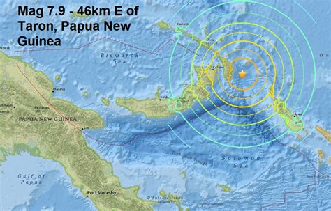 Tbw Here They Come Two Massive Quakes Hit Papua New Guinea Tsunami