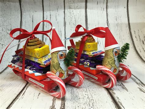 Chocolate Santa Sleighs Christmas🎄🎅🏽🎄🎅🏽🎄 Basteln Weihnachten Basteln
