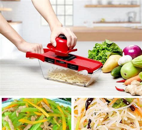 2020 Shred Slice Vegetable Cutter Safe Thickene Durable Storage Box Six