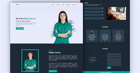 Responsive Portfolio Website Templates