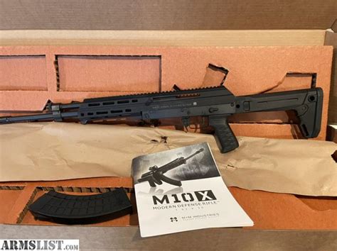 Armslist For Sale M10x Rifle