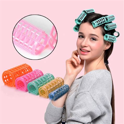 Plastic Hair Rollers Curlers Snap On Rollers Self Grip Rollers For Diy