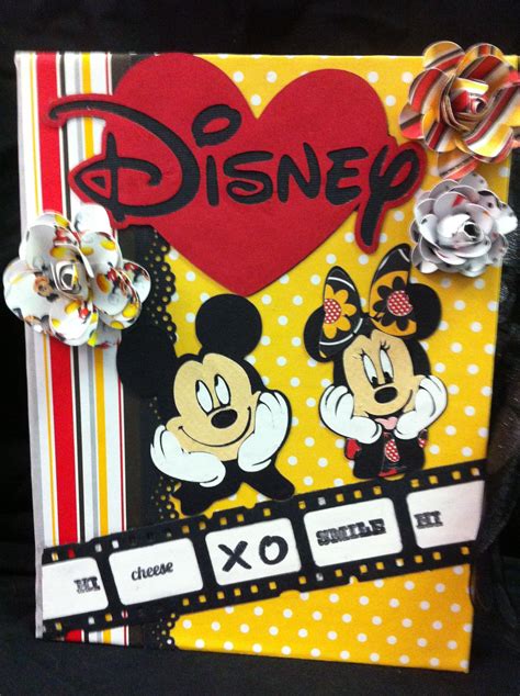 Pin By Pugs N Paper On My Craft Projects Disney Scrapbook Disney
