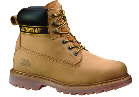 Caterpillar Cat Holton Laceup Steel Toe Mens Work Boots Brand House