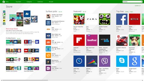 Windows Store 应用商店界面重大更新已推送 Livesino 中文版 微软信仰中心