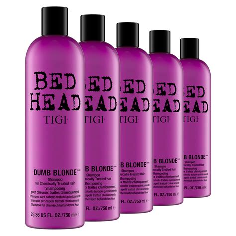 TIGI Bed Head DUMB BLONDE Shampoo für chemisch behandeltes Haar x