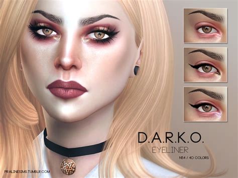 Darko Eyemakeup Duo By Pralinesims At Tsr Sims 4 Updates