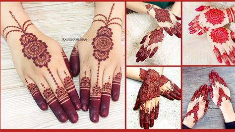 Red Mehndi Design Collection For All Ocassion Red Henna Mehndi