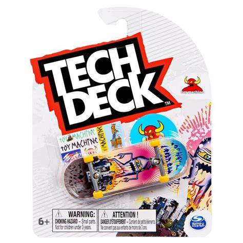 Tech Deck Fingerboard Základní Balení Toy Machine Spinkidscz