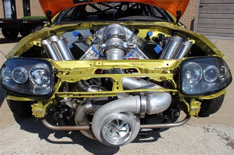 Toyota Supra With A Turbo Hemi V8 Engine Swap Depot