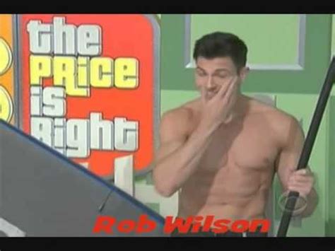 Rob Wilson Shirtless On The Price Is Right Youtube