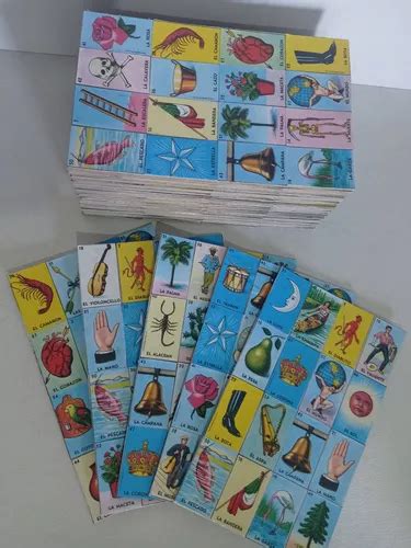 50 Cartas De Loteria Mexicana Tombola Y Baraja en venta en Nuevo León