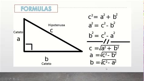 MatemÁticas Teorema De Pitagoras Youtube