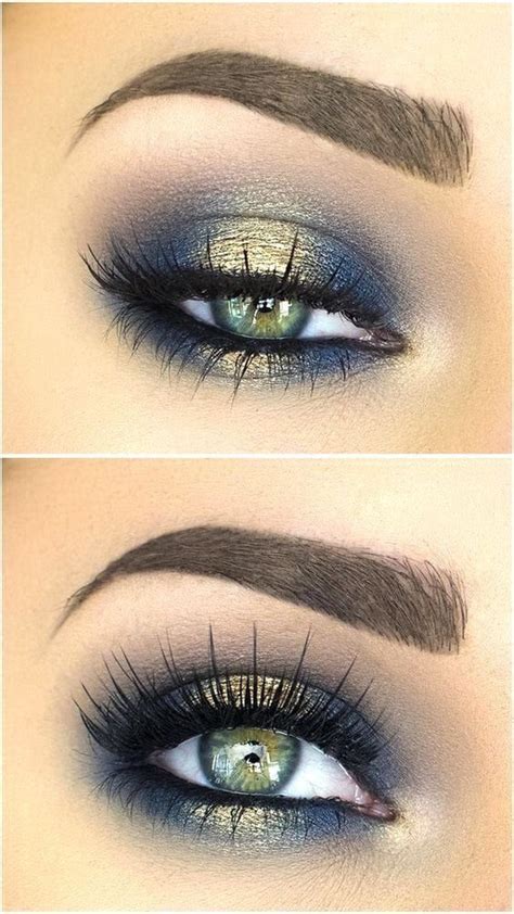 100 Stunning Eye Makeup Ideas Brighter Craft Gold Eye Makeup Smokey