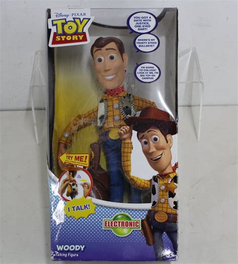 Disney Pixar Toy Story Talking Woody Hat Figure Doll Pull String