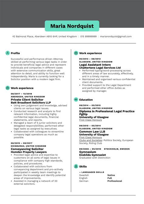 The remuneration of a solicitor in respect of business other than contentious business shall be such sum as is fair and reasonable having regard to all the. Solicitor Resume Template | Kickresume