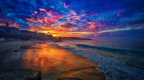 Beach Sunrise Wallpapers Wallpaper Cave