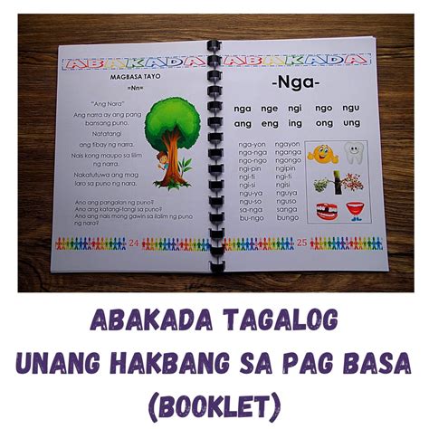 Abakada Booklet Abakada Unang Hakbang Sa Pagbasa English Starter