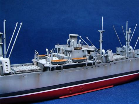 Ss J Obrien Wwii Liberty Ship Plastic Model Military Ship Kit 1350 Scale 05301