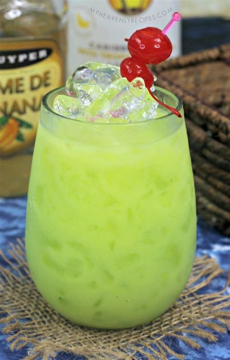 Jamaican 10 Speed Cocktail Alcoholic Fruity Drink For Adults Green Island Flavors Fruity