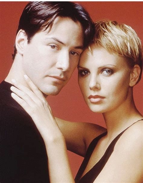 Keanu Reeves And Charlize Theron Credit To Lovelykeanu On Instagram The Devils Advocate