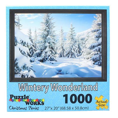 Wintery Wonderland 1000 Piece Jigsaw Puzzle Oriental Trading