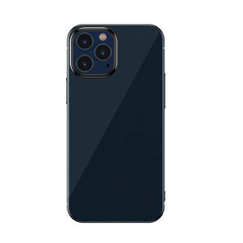 Download Husa Apple iPhone 12 / 12 Pro, Baseus Glitter, Negru / Transparent, 6.1 inch - XKIDS