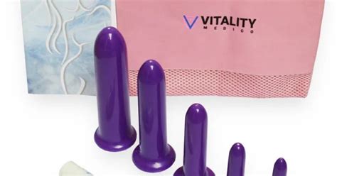 Vaginal Dilator For Women Bpa Free Plastic 5 Pack With Optilube And