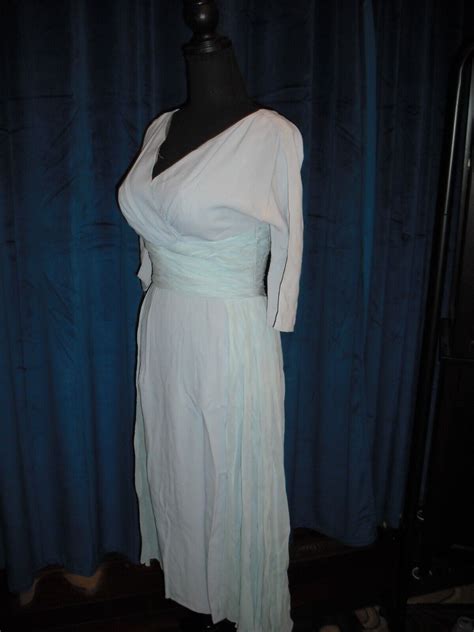 marilyn monroe owned and worn light blue wiggle dress from stylist guilaroff ebay